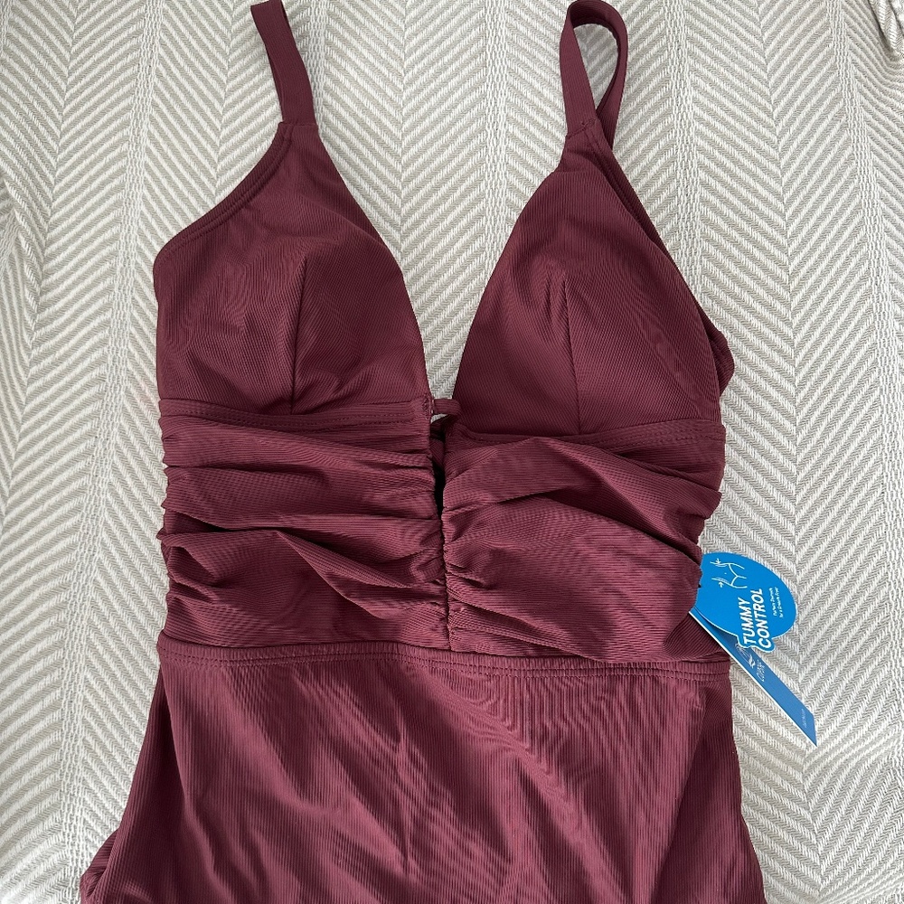 CUPSHE Bayou Tummy Control Swimsuit